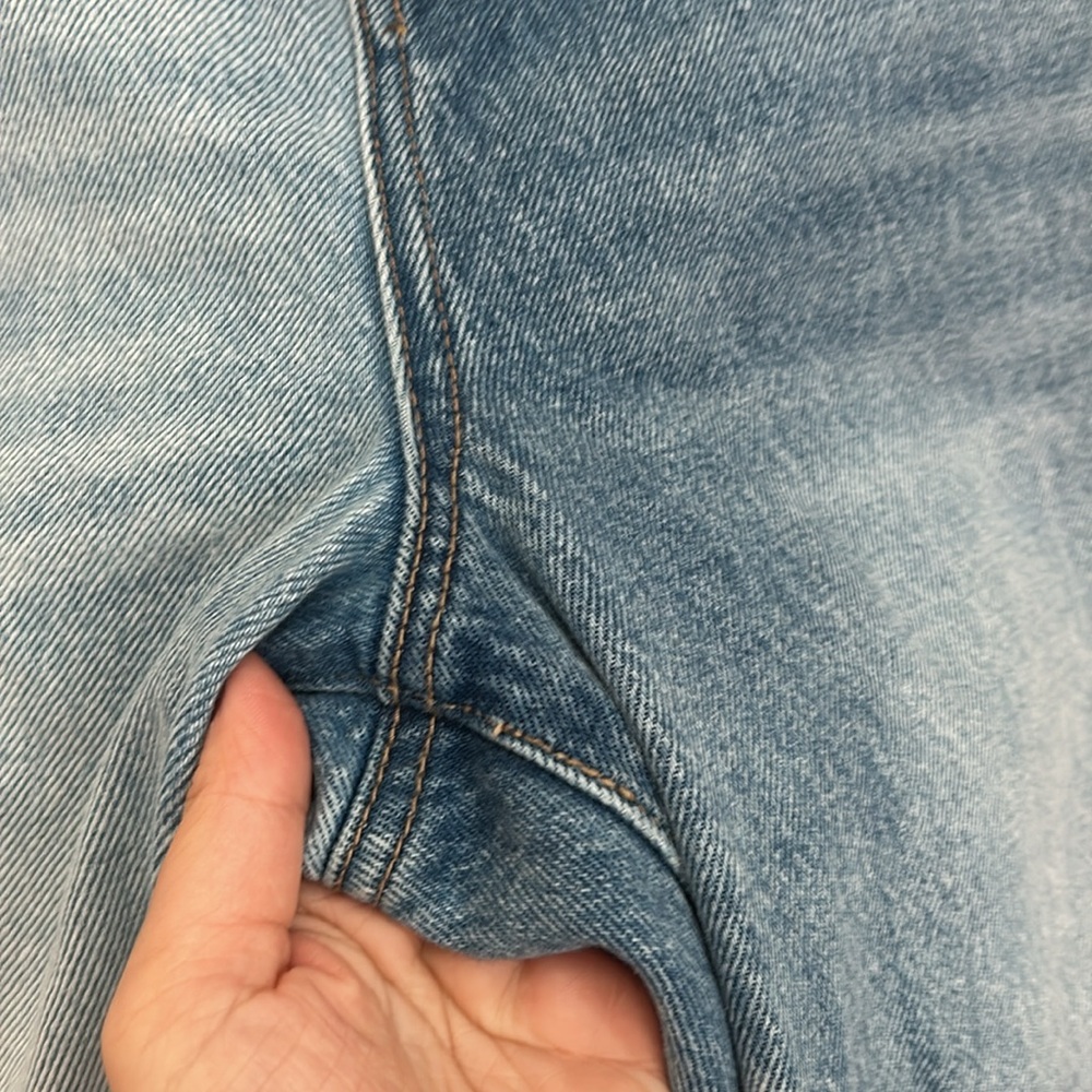 BLANKNYC Baxter Rib Cage Straight Leg Jeans Limited Edition Blue 27 Relaxed Fit - Picture 12 of 15